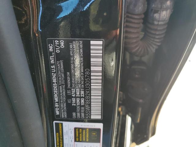 55SWF8EB2KU305780 Mercedes-Benz C 300 4matic