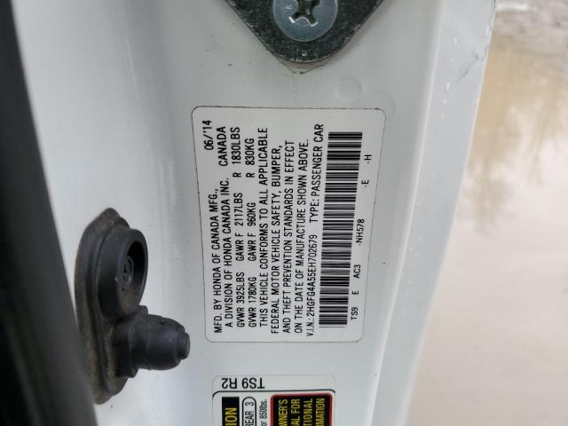 2HGFG4A55EH702679 Honda CIVIC SI