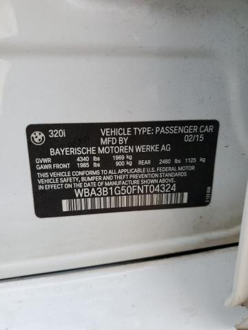 WBA3B1G50FNT04324 BMW 320 I