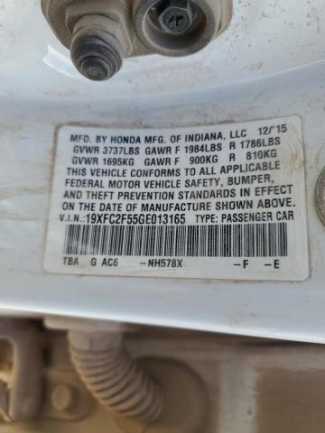19XFC2F55GE013165 Honda Civic Lx