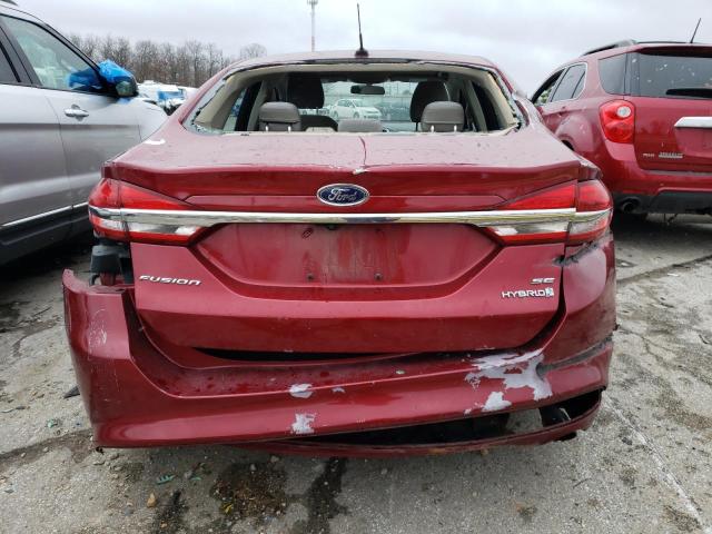 3FA6P0LU5JR152495 Ford Fusion Se Hybrid