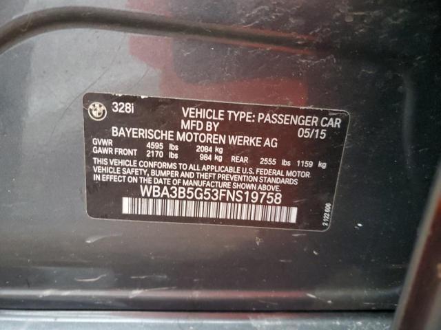 WBA3B5G53FNS19758 BMW 328 Xi Sulev