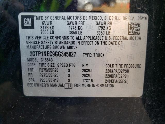 3GTP1NEC9GG345027 GMC Sierra C1500 Slt