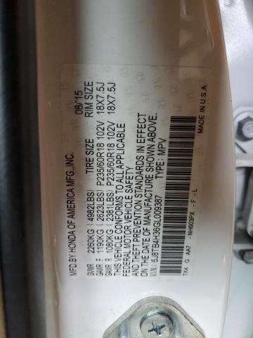 5J8TB4H36GL009387 Acura RDX