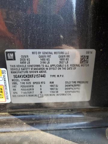 5GAKVCKDXFJ157440 Buick Enclave
