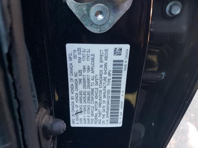 2HKRW6H34KH221050 Honda CR-V LX