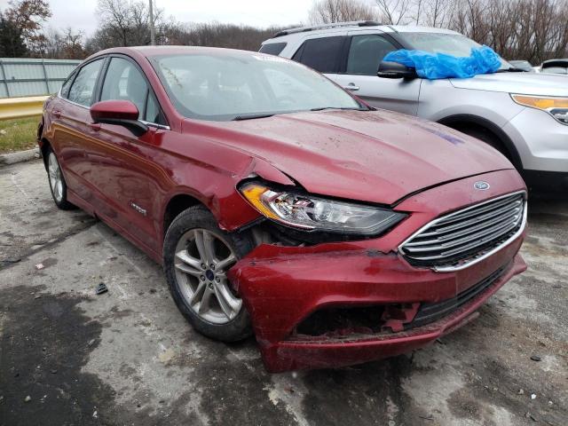 3FA6P0LU5JR152495 Ford Fusion Se Hybrid