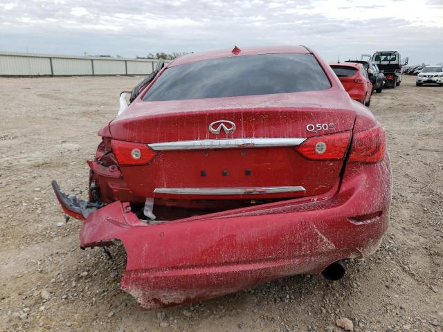 JN1FV7AP5HM850648 Infiniti Q50 Red Sport 400