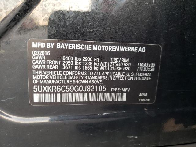 5UXKR6C59G0J82105 BMW X5 Xdrive50i