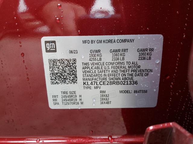 KL47LCE28RB021336 Buick Envista Avenir