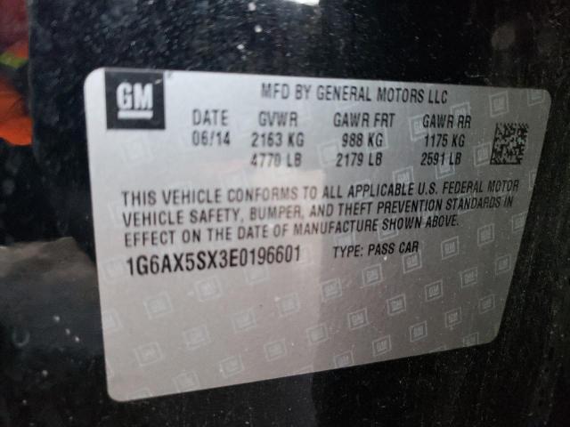 1G6AX5SX3E0196601 Cadillac Cts Luxury Collection