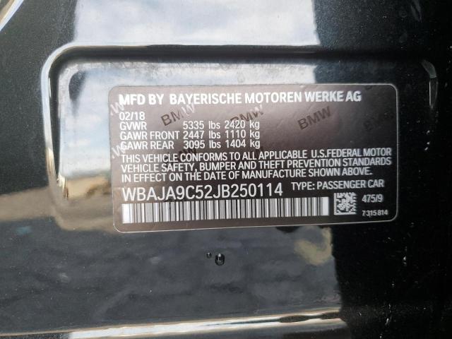 WBAJA9C52JB250114 BMW 530e