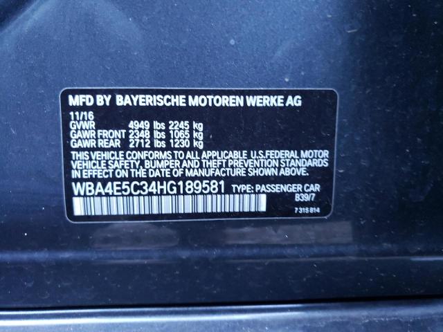 WBA4E5C34HG189581 BMW 440xi Gran Coupe
