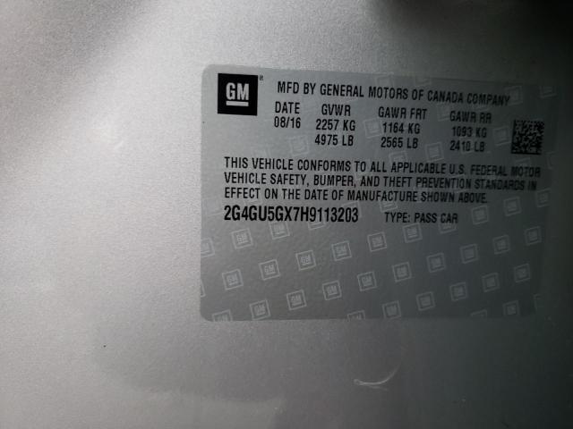 2G4GU5GX7H9113203 Buick REGAL GS
