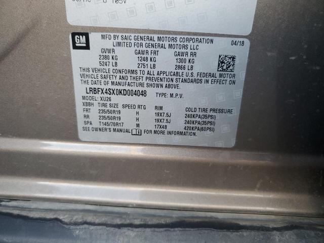 LRBFX4SX0KD004048 Buick Envision Premium Ii