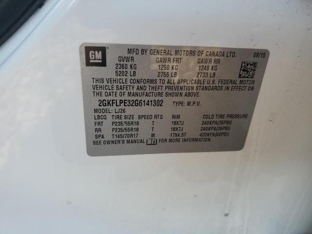 2GKFLPE32G6141302 GMC Terrain Slt