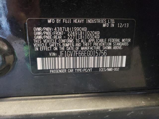 JF1GV7F66EG015756 Subaru Impreza Wrx