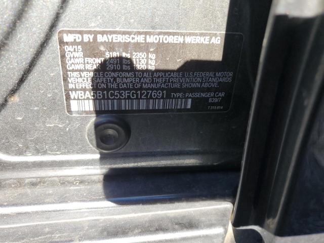 WBA5B1C53FG127691 BMW 535 I