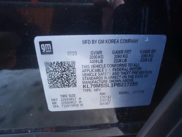 KL79MSSL1PB217289 Chevrolet Trailblazer Activ