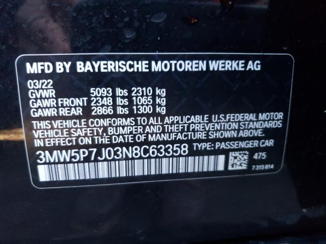 3MW5P7J03N8C63358 BMW 330e