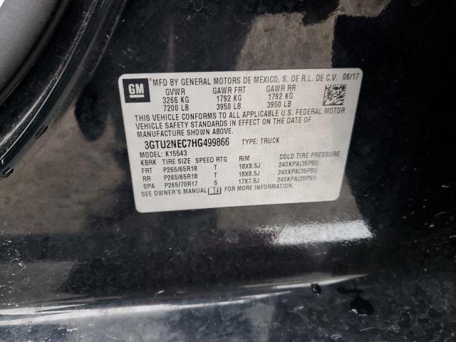 3GTU2NEC7HG499866 GMC Sierra K1500 Slt