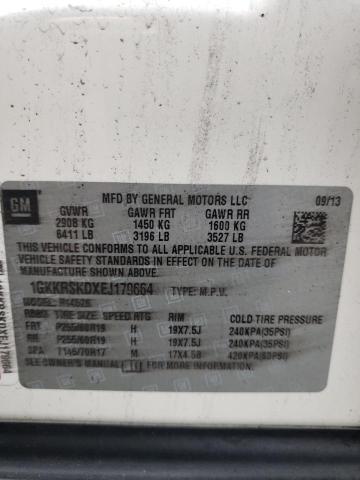 1GKKRSKDXEJ179664 GMC Acadia Slt-2