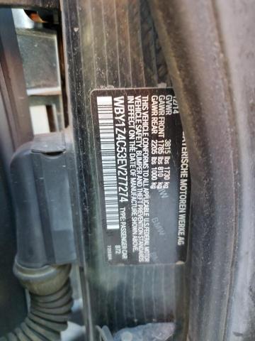 WBY1Z4C53EV277274 BMW I3 REX