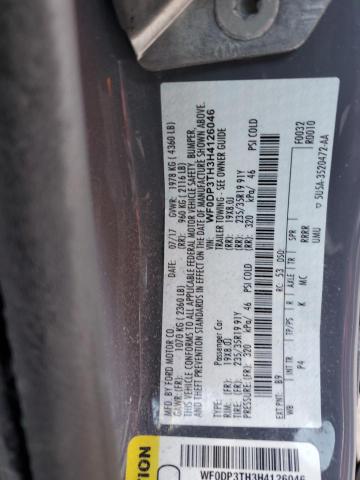 WF0DP3TH3H4126046 Ford FOCUS RS