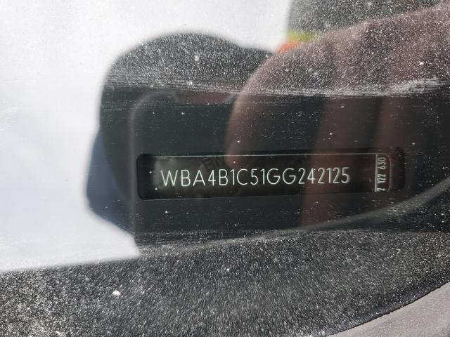 WBA4B1C51GG242125 BMW 435 I Gran Coupe