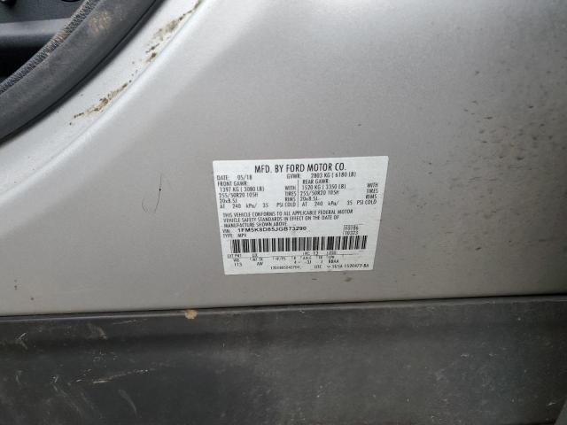 1FM5K8D85JGB73290 Ford EXPLORER XLT