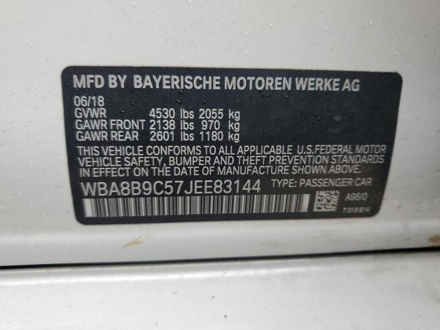 WBA8B9C57JEE83144 BMW 330 I