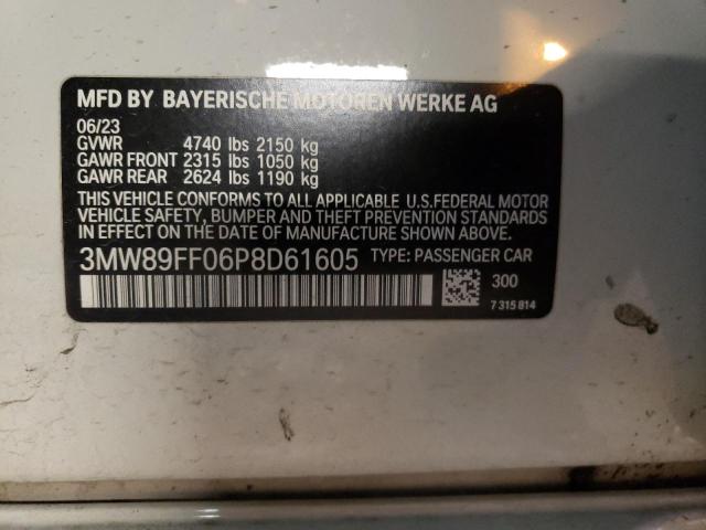 3MW89FF06P8D61605 BMW 330XI