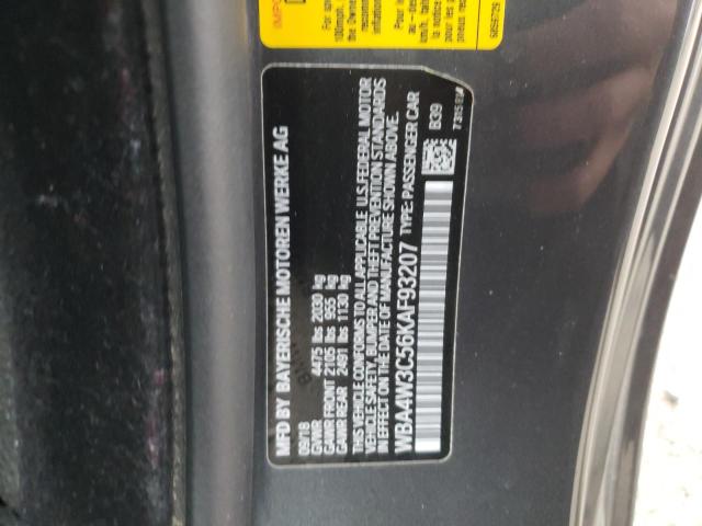 WBA4W3C56KAF93207 BMW 430I