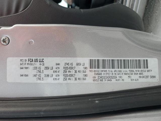 2C4RDGEGXGR352934 Dodge Grand Caravan R/t