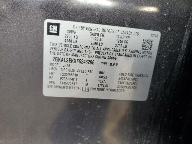 2GKALSEKXF6246298 GMC Terrain Slt