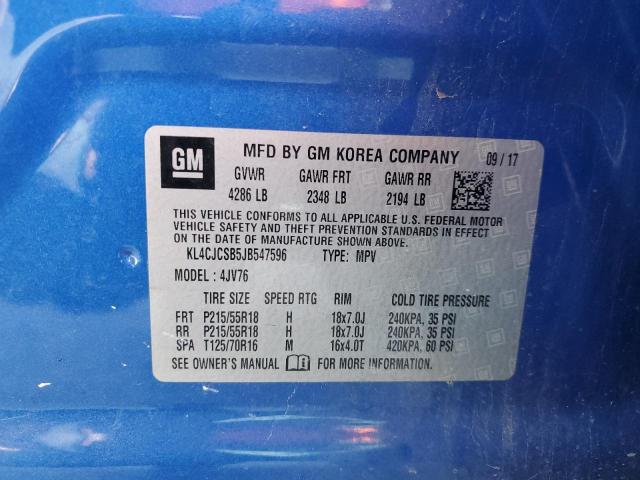 KL4CJCSB5JB547596 Buick Encore Essence