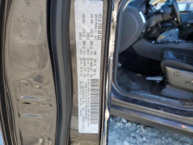 1C4RDHDGXHC903848 Dodge DURANGO GT
