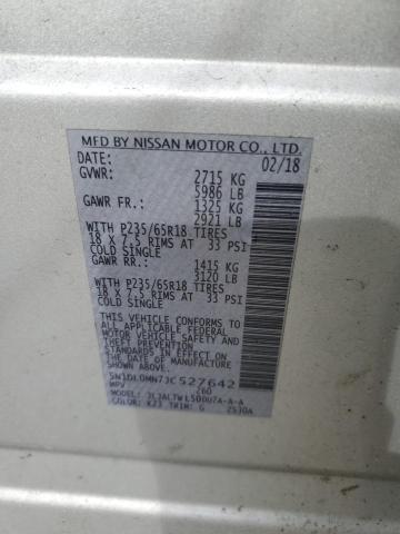 5N1DL0MN7JC527642 Infiniti QX60