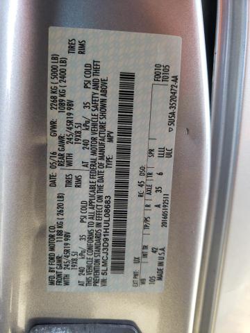 5LMCJ3D91HUL08683 Lincoln Mkc Reserve