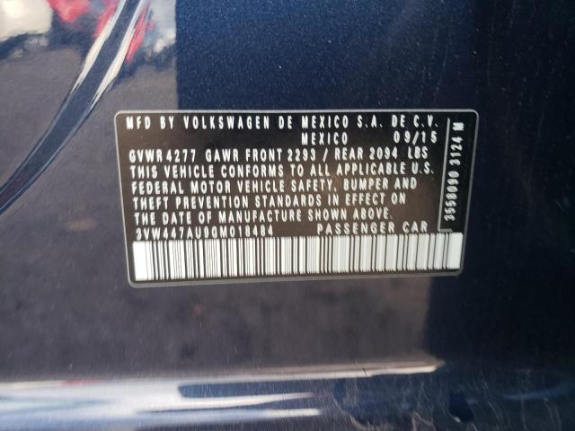 3VW447AU9GM018484 Volkswagen GTI S/SE