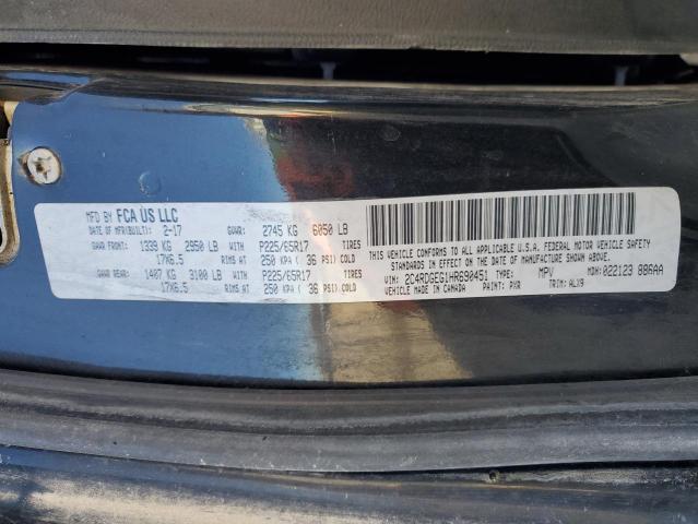 2C4RDGEG1HR690451 Dodge Grand Caravan Gt