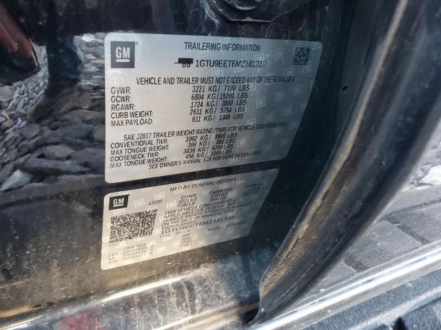 1GTU9EET6MZ181310 GMC Sierra K1500 At4