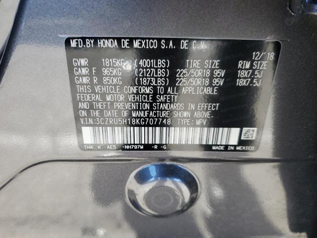 3CZRU5H18KG707748 Honda HR-V SPORT
