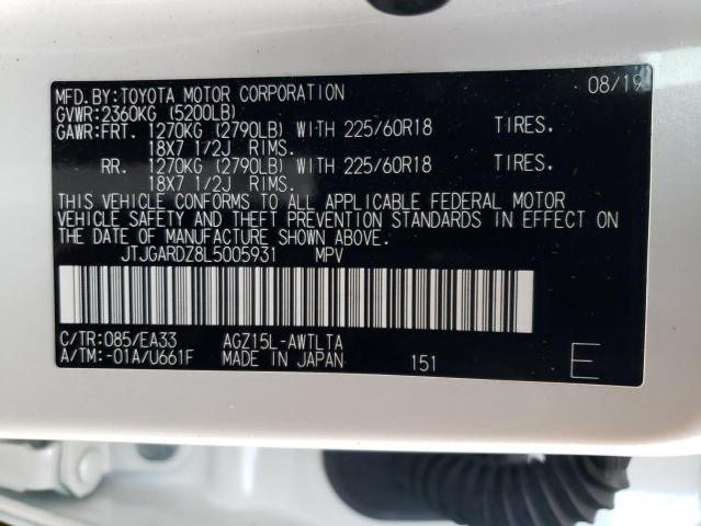 JTJGARDZ8L5005931 Lexus NX 300