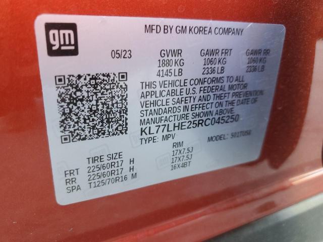 KL77LHE25RC045250 Chevrolet TRAX 1LT