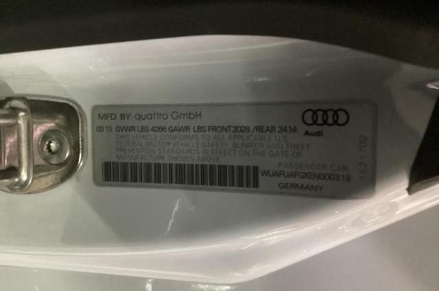 WUAFUAFGXEN000318 Audi R8 4.2 Quattro