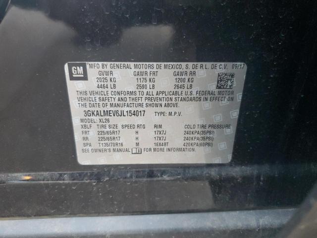 3GKALMEV6JL154017 GMC Terrain Sle
