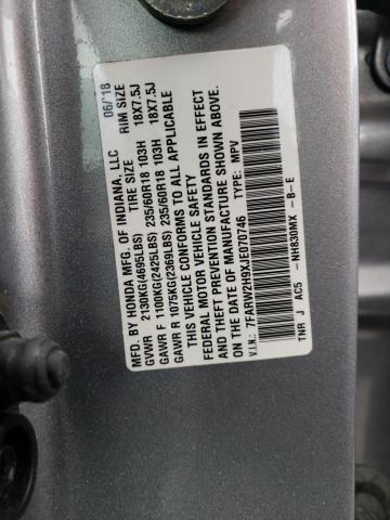 7FARW2H9XJE070746 Honda Cr-v Touring