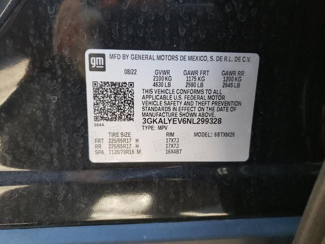 3GKALYEV6NL299328 GMC Terrain At4