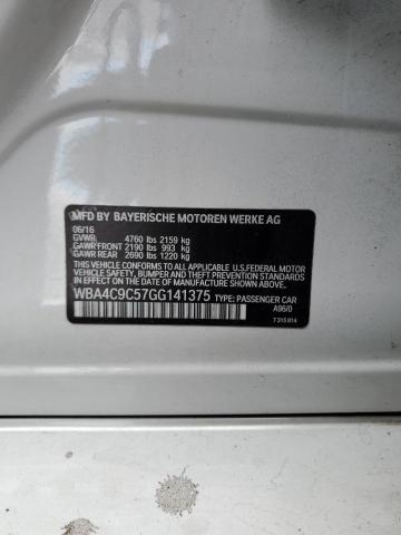 WBA4C9C57GG141375 BMW 428 Xi Gran Coupe Sulev